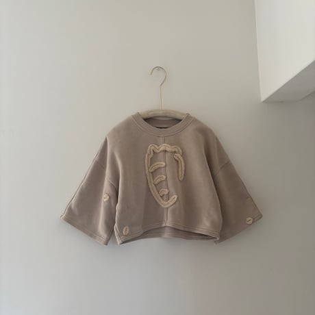 printed knit sweat