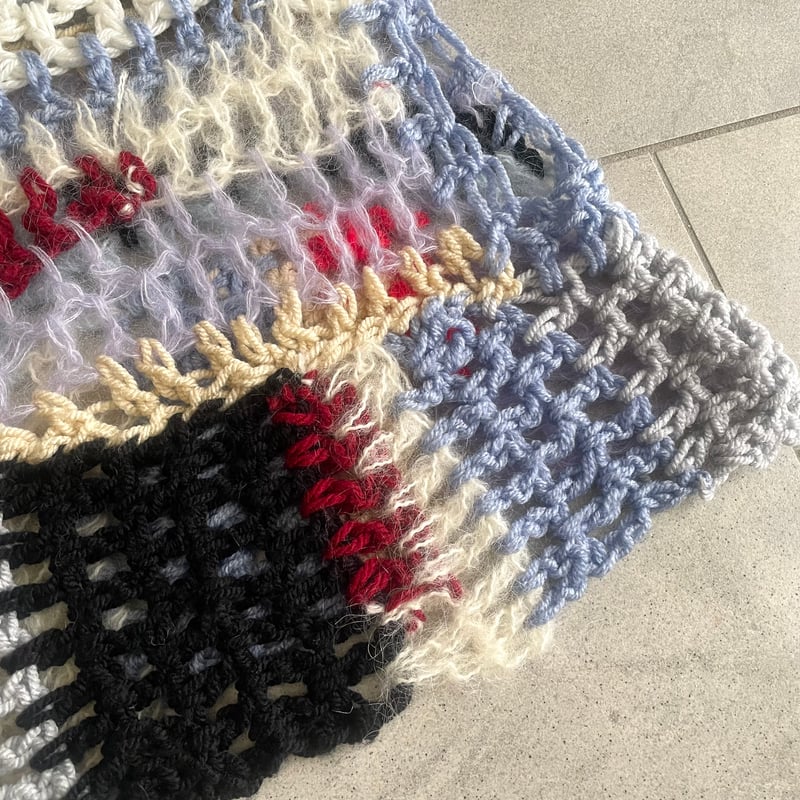 トップス leinwand Wool Tie Knit Top leinwand Wool Tie Knit Top