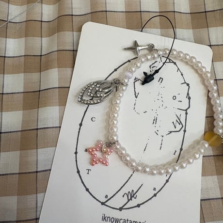 bracelet /pink