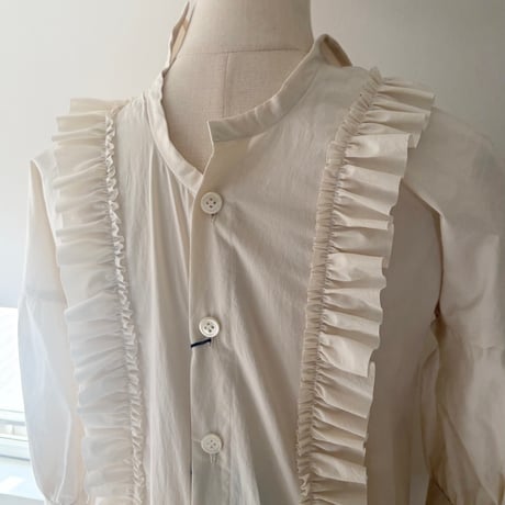Design 2WAY dress/white