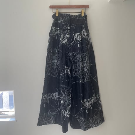 Spider logo wide Demin trousers