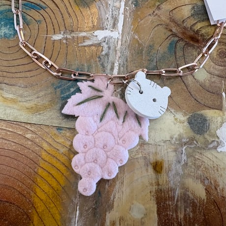 necklace/pink