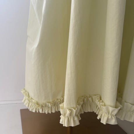 Rebuild dress/yellow