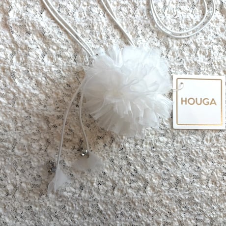 herb pochette/white