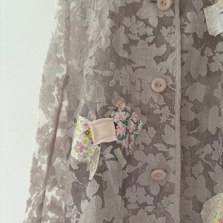 republic ribbon lace jacket