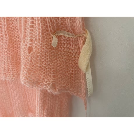 hand knit vest short