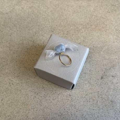Candy ring/blue