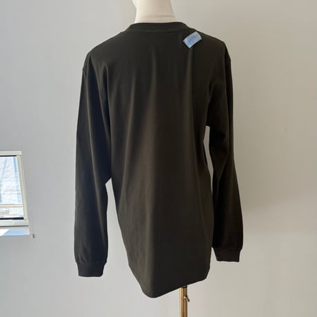ロングTシャツ  khaki