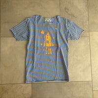ロケットTシャツ　border/blue