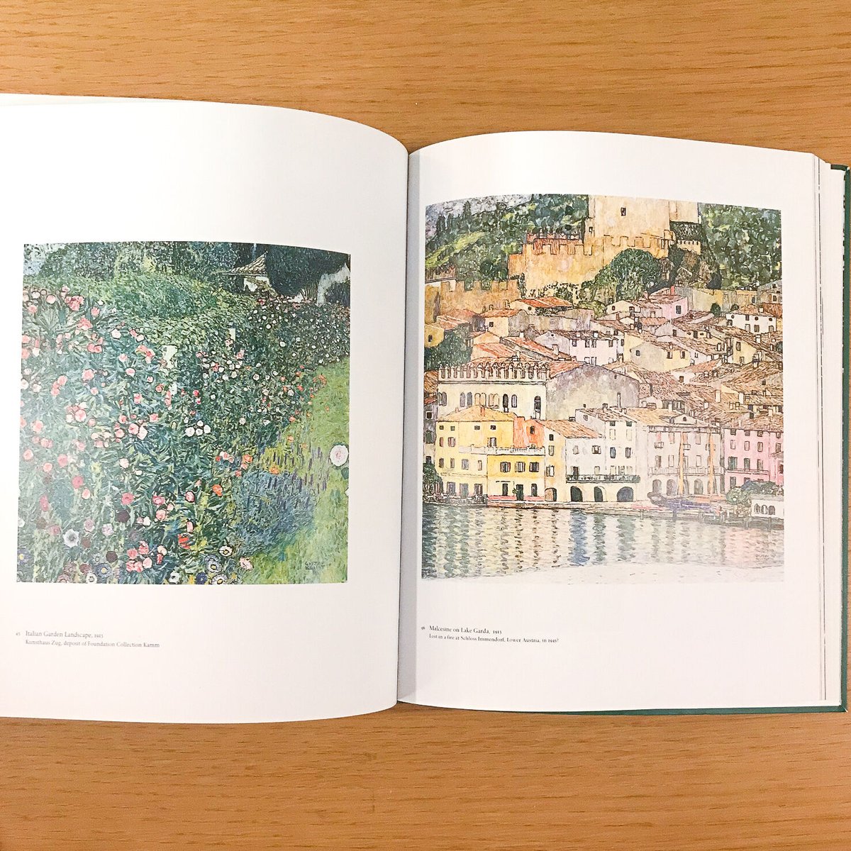 クリムト　風景画集　洋書、大判ハードカバー クリムト 風景画集 洋書、大判ハードカバー Gustav Klimt