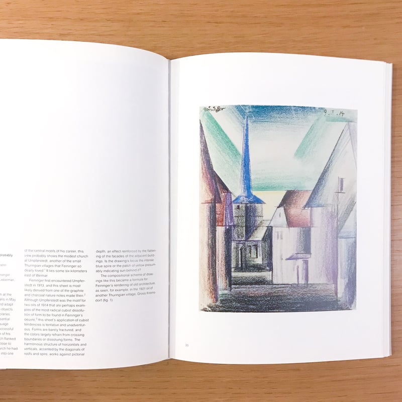 Lyonel Feininger Drawings and Watercolors | タバネ