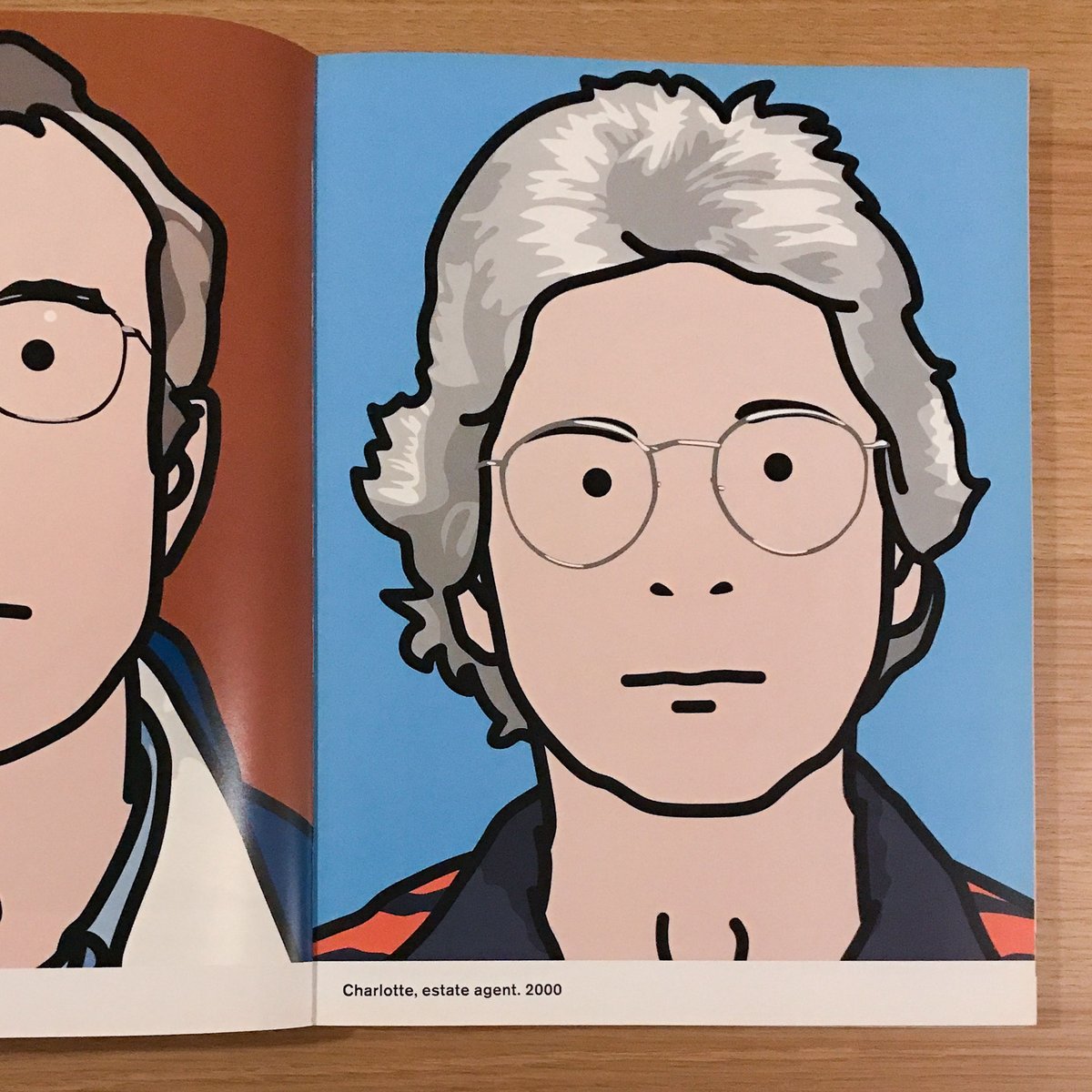 Julian Opie Portraits | タバネルブックス