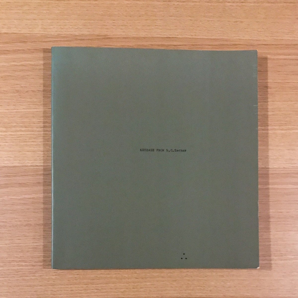 M.C.エッシャー 甲賀正治コレクション MESSAGE FROM M・C・Esher 甲賀正治コレクション | タバネルブックス