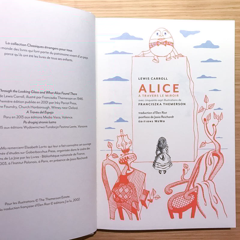 Alice a travers le miroir | タバネルブックス Alice a travers le miroir | タバネルブックス