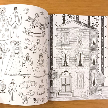 DOLL'S HOUSE COLOURING BOOK