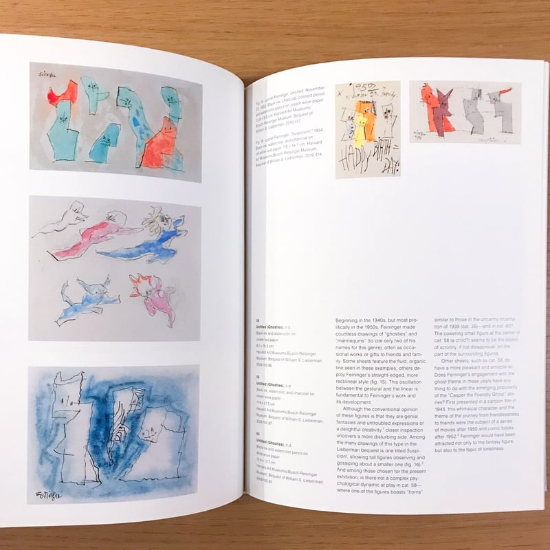 古書　図録　ライオネル・ファイニンガー　ドイツ語 Lyonel Feininger Drawings and Watercolors | タバネ