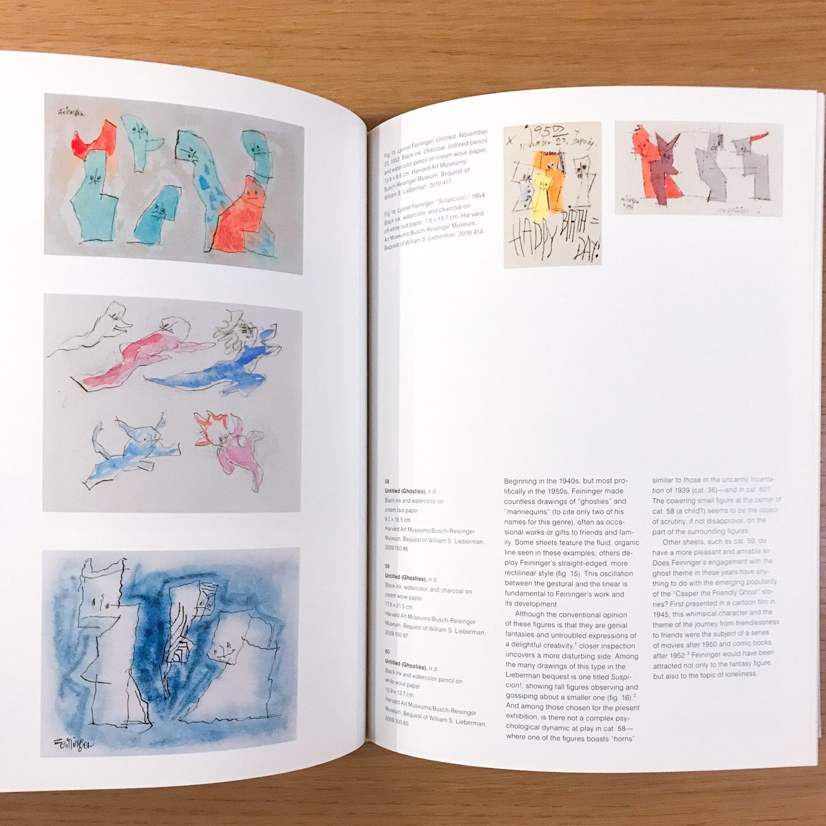 Lyonel Feininger Drawings and Watercolors | タバネ