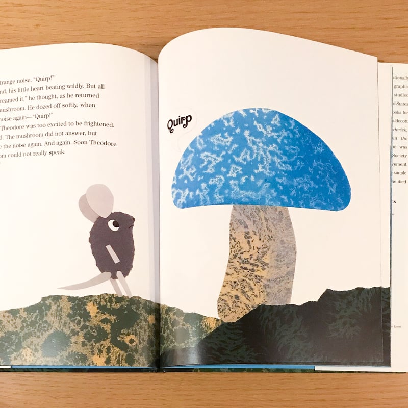 ジクレー画「THEODORE TOO」(絶版) Theodore and the Talking Mushroom | タバネルブックス
