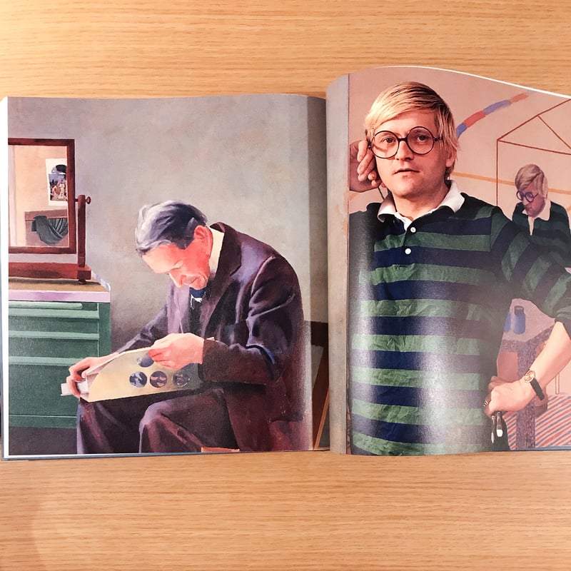 David Hockney drawing from life | タバネルブックス