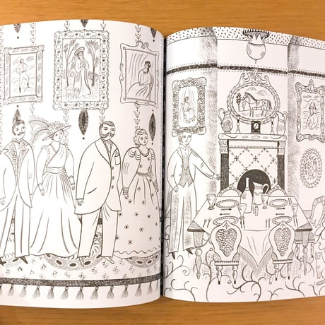 DOLL'S HOUSE COLOURING BOOK