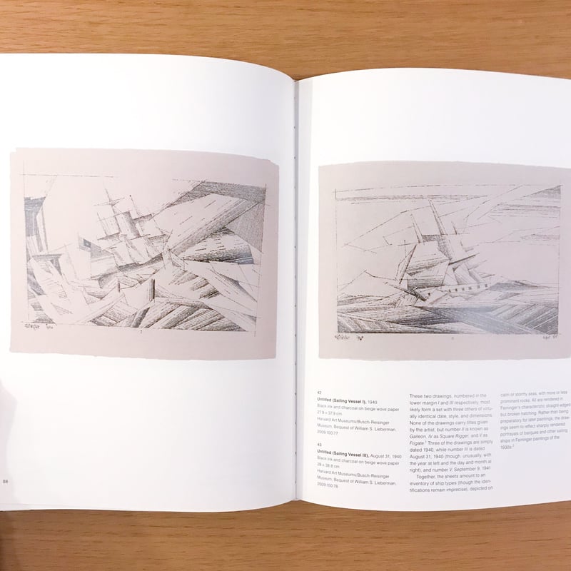 Lyonel Feininger Drawings and Watercolors | タバネ