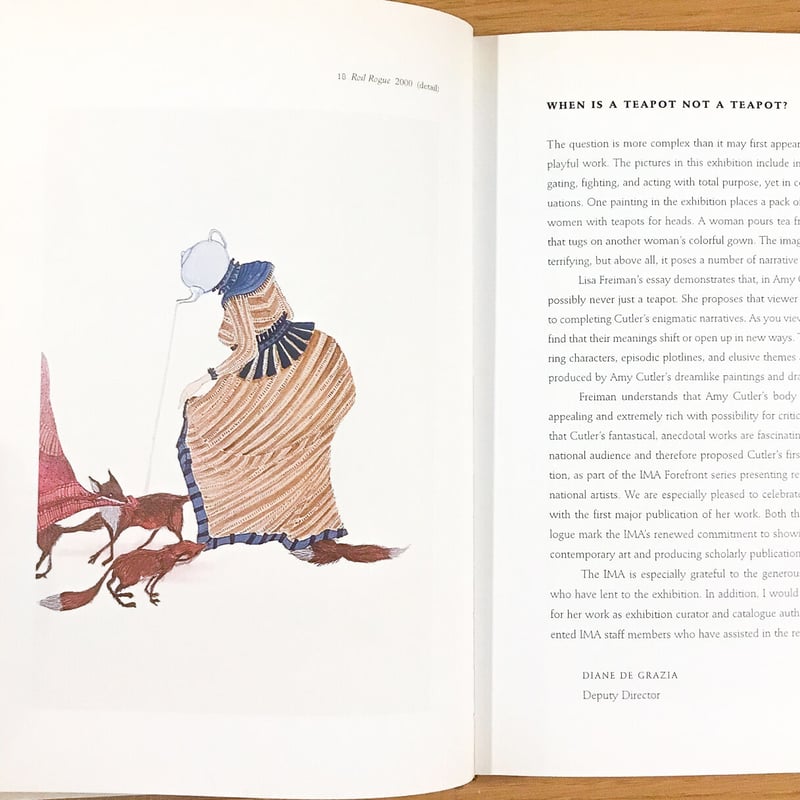 AMY CUTLER PAINTINGS AND DRAWINGS | タバネルブックス