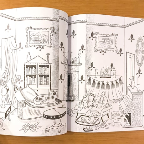 DOLL'S HOUSE COLOURING BOOK
