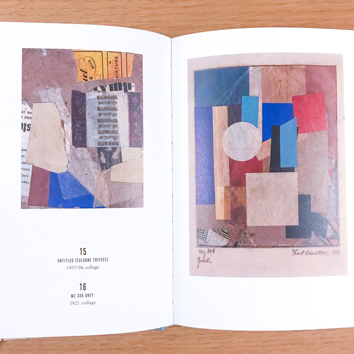 クルト・シュヴィッタース、メルツ 1C-二重像、希少画集画、新品額装