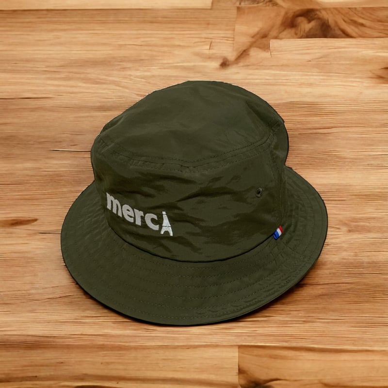 撥水ナイロンバケットハット【オリーブ】 | pribonds STORE