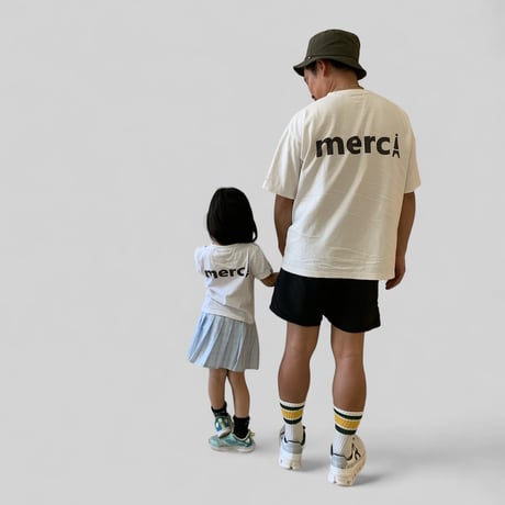 merci Tシャツ　ホワイト
