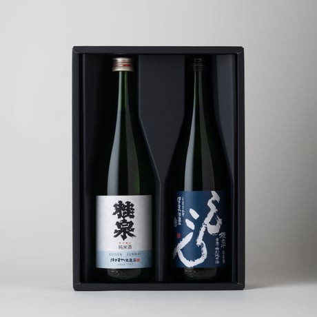 贈りものセット〈E〉  特別純米こんこん+純米酒桂泉 【ギフトセット特別価格】