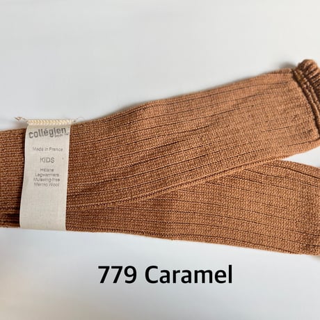 【 Collegien 】7803 Helène - Ribbed Merino Wool Leg Warmers