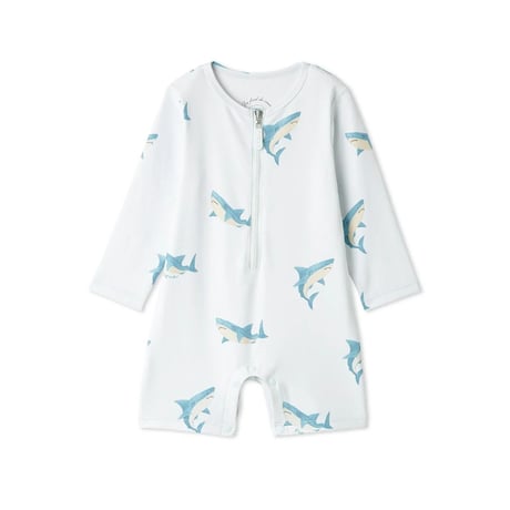 【 gelato pique 】 PBCO262407 BABYｽｲﾑｳｪｱ BLU（size 80）