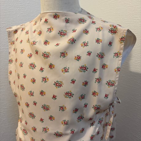 【mik＋】Original Tunic  Apron - Floral - Natural（S/M/L）