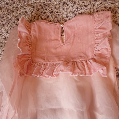【Petite  amalie】Velvet Organza Dress