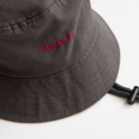 【Façade】 Refu - Camping hat - Asphalt