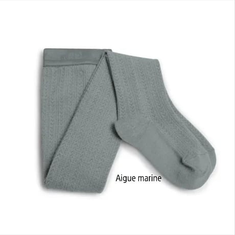 【Collegien】5993 Angélique - Pointelle Merino Wool Tights