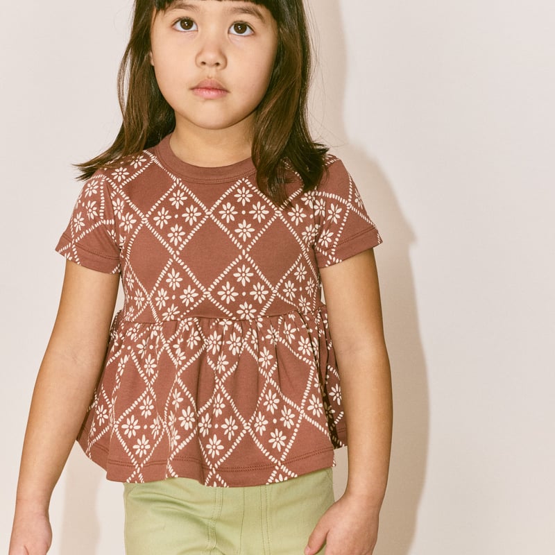 トップス misha&puff TERRAGON MEDALLION 3y Misha & Puff Turtleneck - String | Baby Style LAB