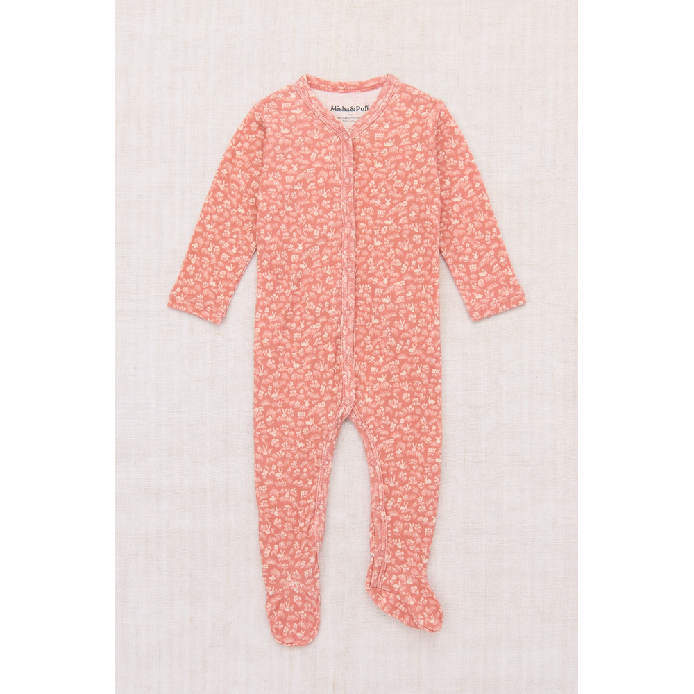 Misha&Puff】Baby Footed One-Piece (Rosewood Bun