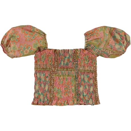 【Bebe Organic】Claire Top - Floral Patchwork
