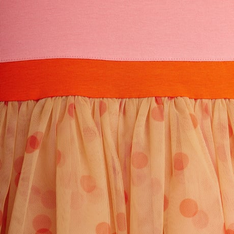 【mini rodini】 Dotted tulle dress