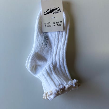 【 Collegien × mik&co 】Rococo frill ankle socks
