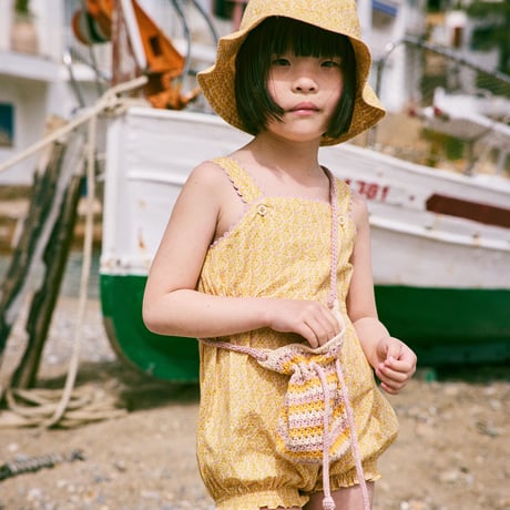 【Misha&Puff】Bobbi Romper/Golden Orche Radish Root