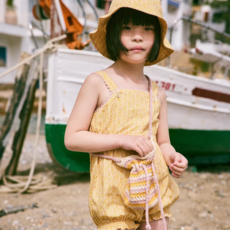 Misha&Puff】Bobbi Romper/Golden Orche Radish Ro