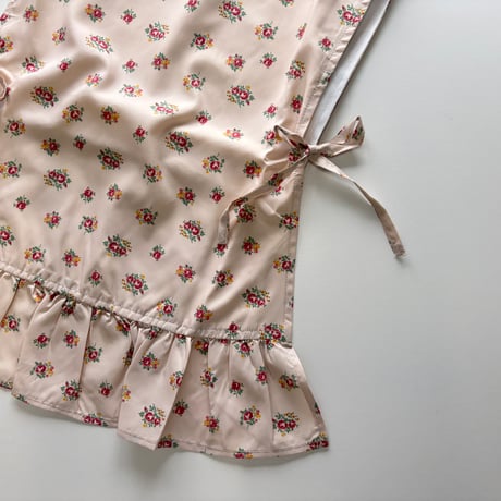 【mik＋】Original Tunic  Apron - Floral - Natural（S/M/L）