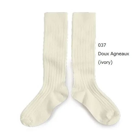 【collegien】2950 La Haute Ribbed High Socks