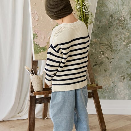 【 Jamie kay 】 JKFP262066 ﾃﾞﾆﾑﾊﾟﾝﾂ Antique Blue LBLU（size 80~100）
