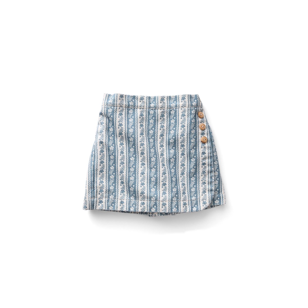 SOOR PLOOM 】 OLIVE SKORT, LATTICE PRINT, AZUL