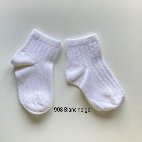 【collegien】3450 La Mini - Ribbed Ankle Socks