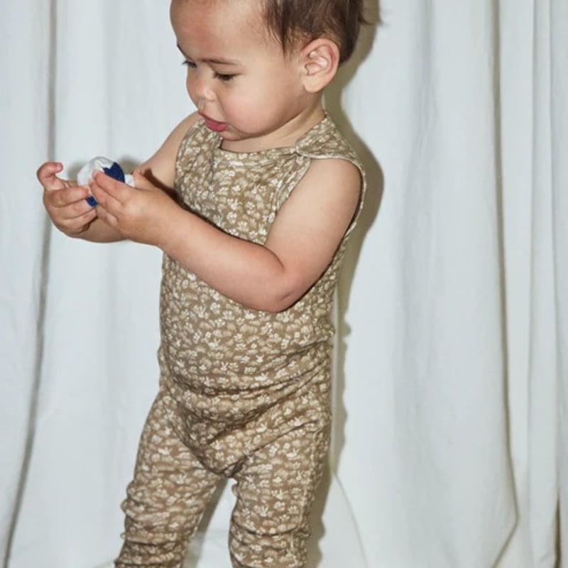 Misha&Puff】Baby Snap Overall (Kelp Bunny Meado